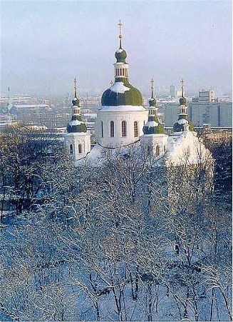 Image - Saint Cyril's Church in Kyiv.